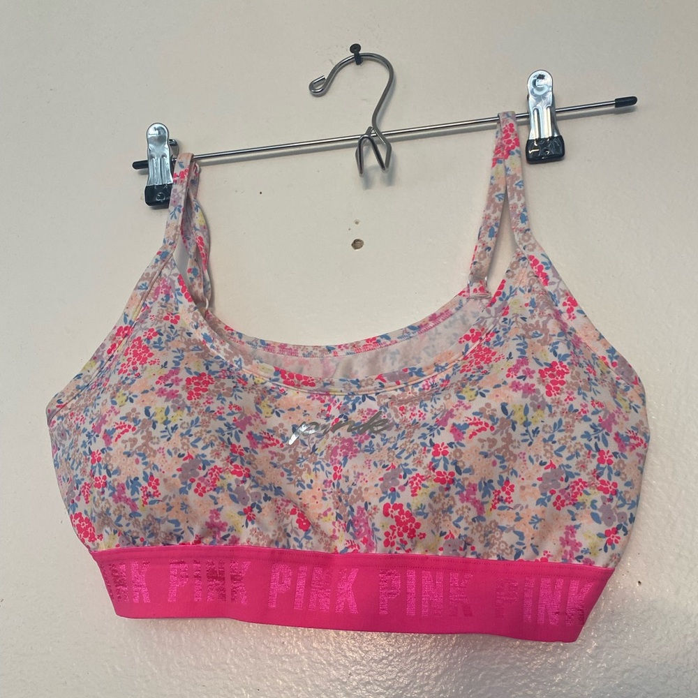 Floral Women's Bralette - Pink
